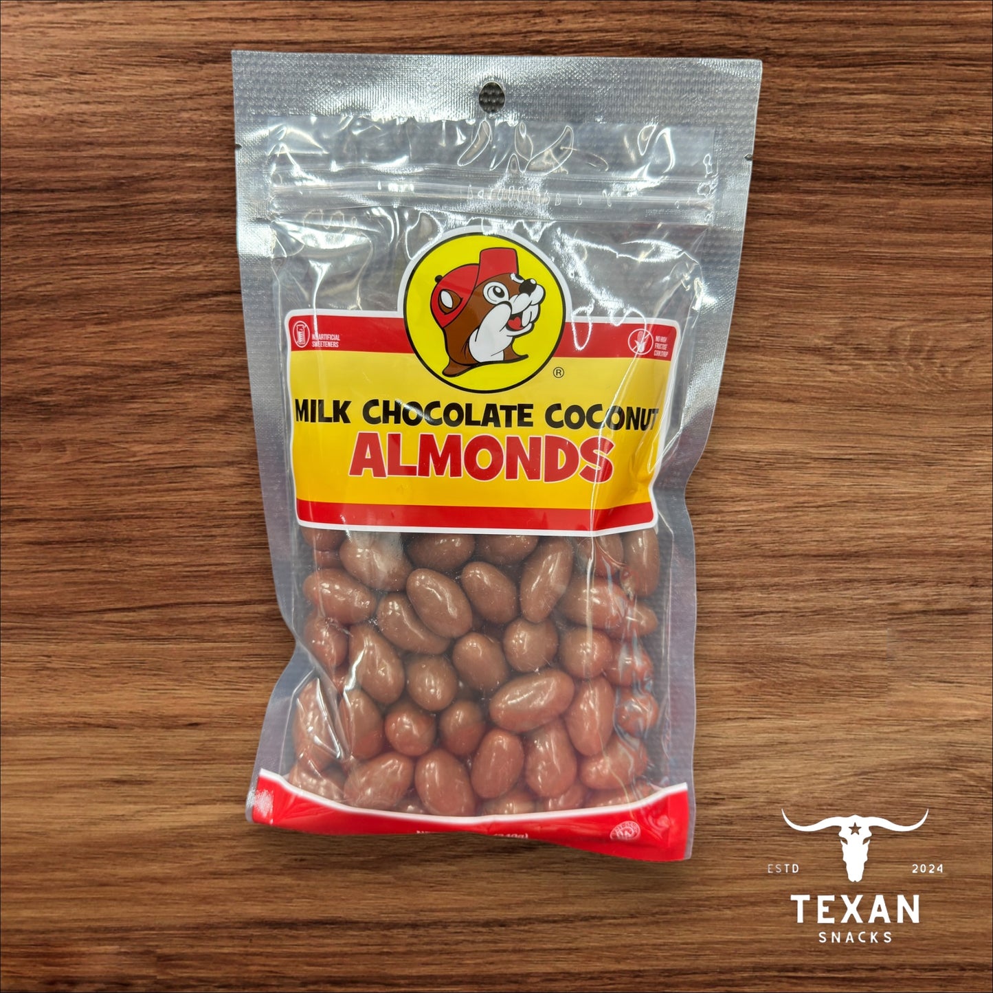 Buc-ee's Milk Chocolate Coconut Almonds