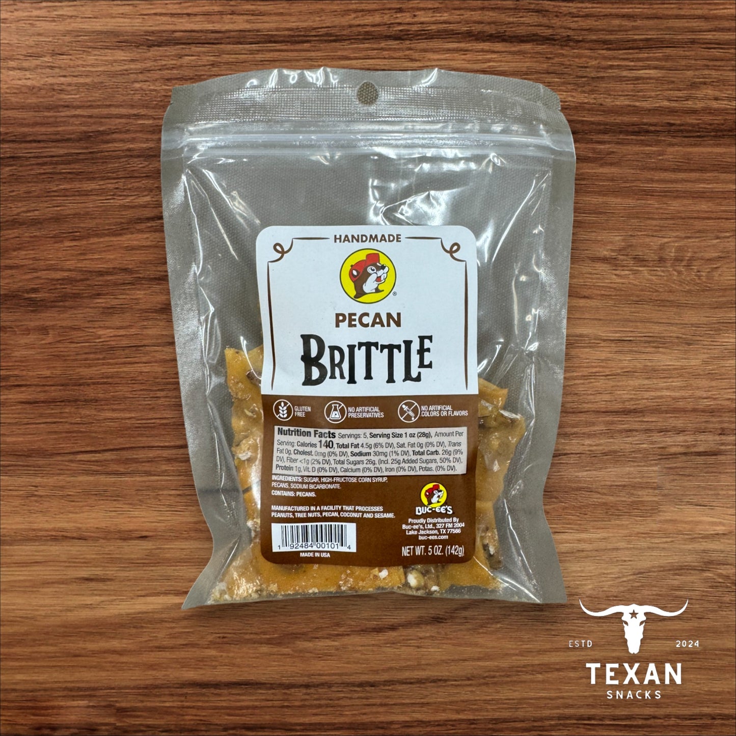 Buc-ee's Brittle - Pecan