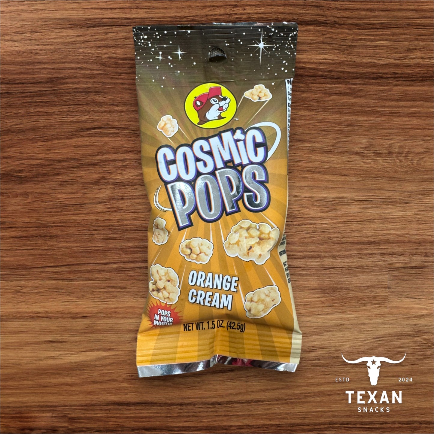 Buc-ee's Cosmic Pops - Orange Cream