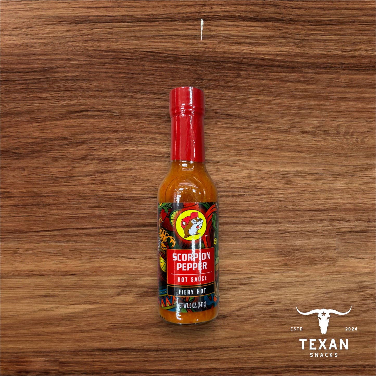 Buc-ee's Scorpion Pepper Hot Sauce - Fiery Hot