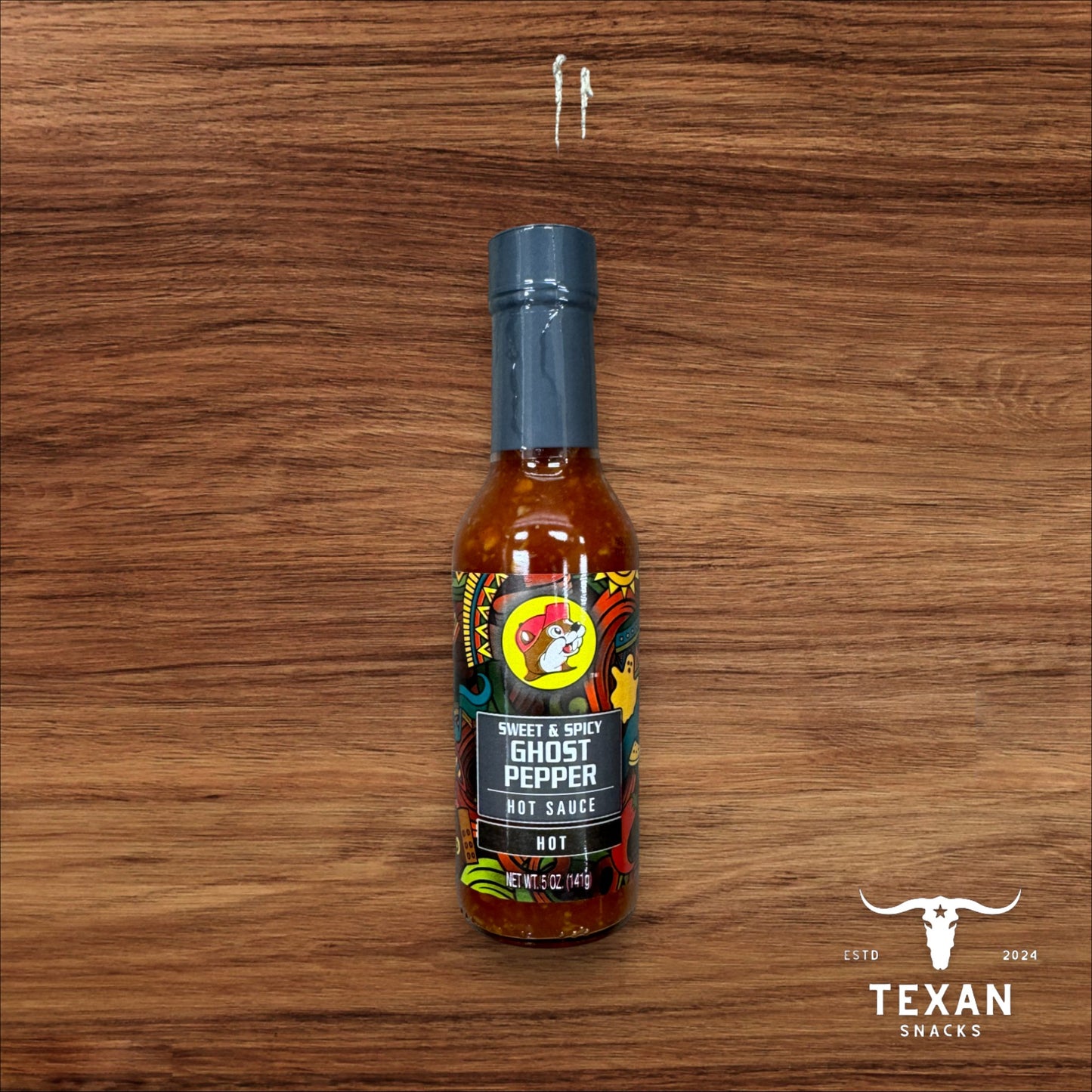 Buc-ee's Sweet & Spicy Ghost Pepper Hot Sauce - Hot