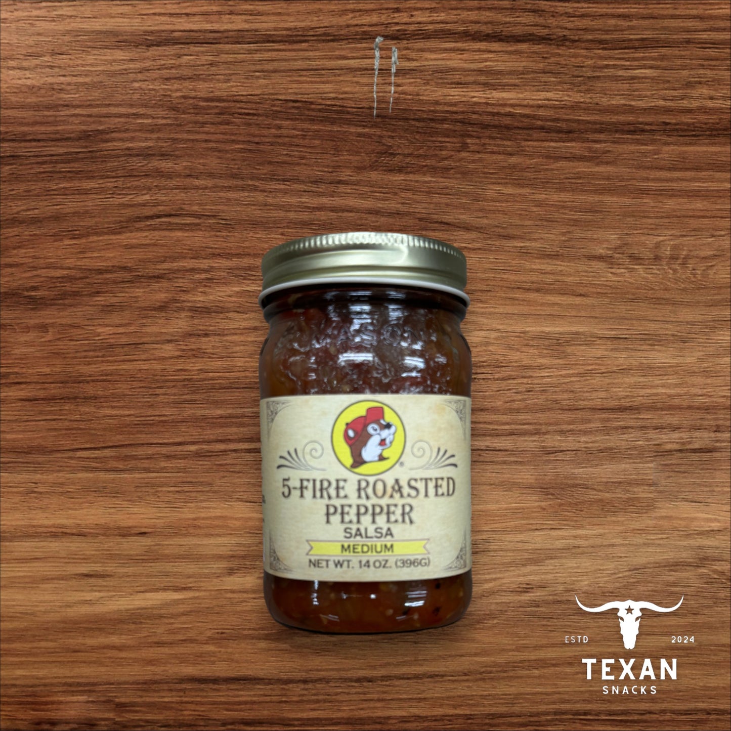Buc-ee's 5-Fire Roasted Pepper Salsa - Medium