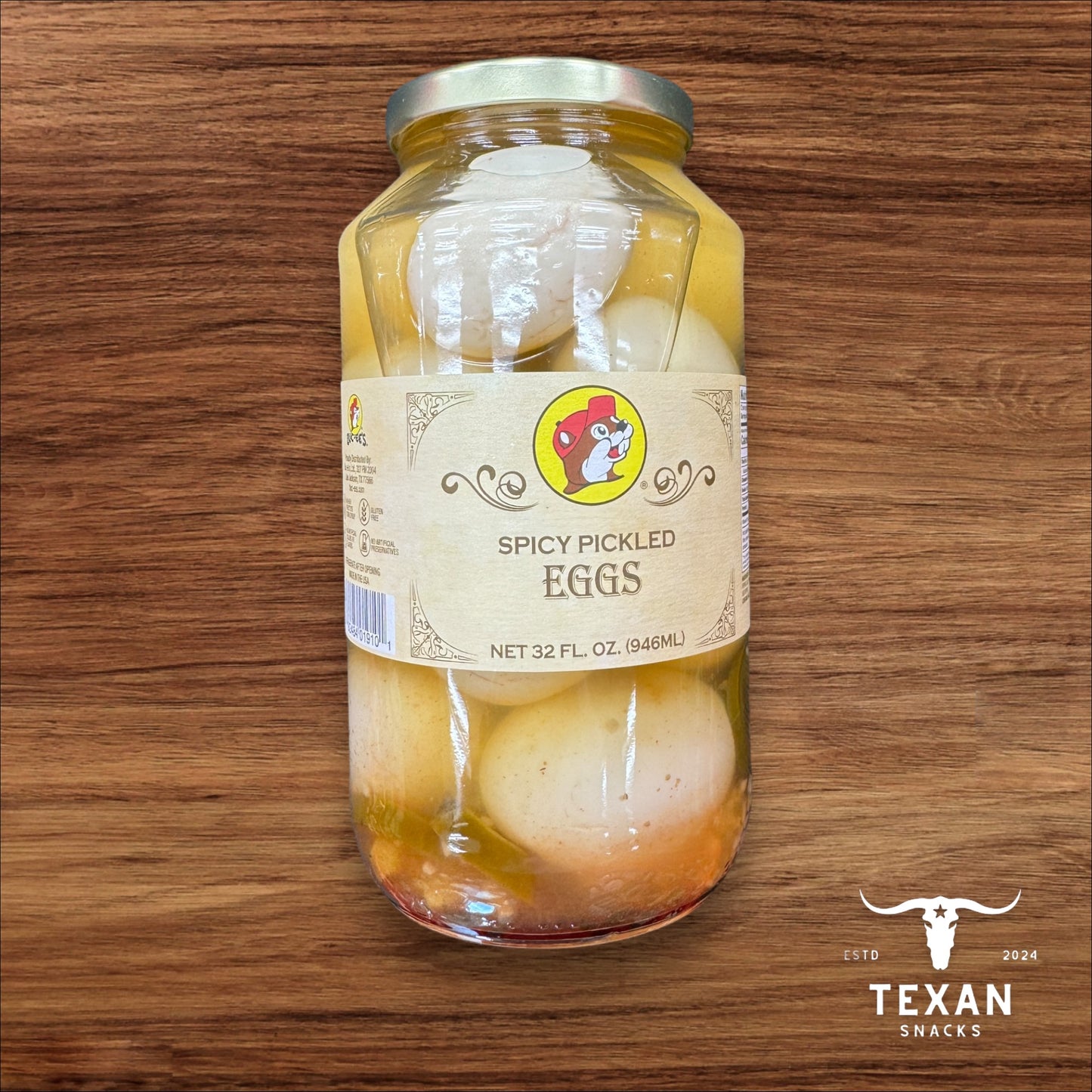 Buc-ee's Spicy Pickled Eggs