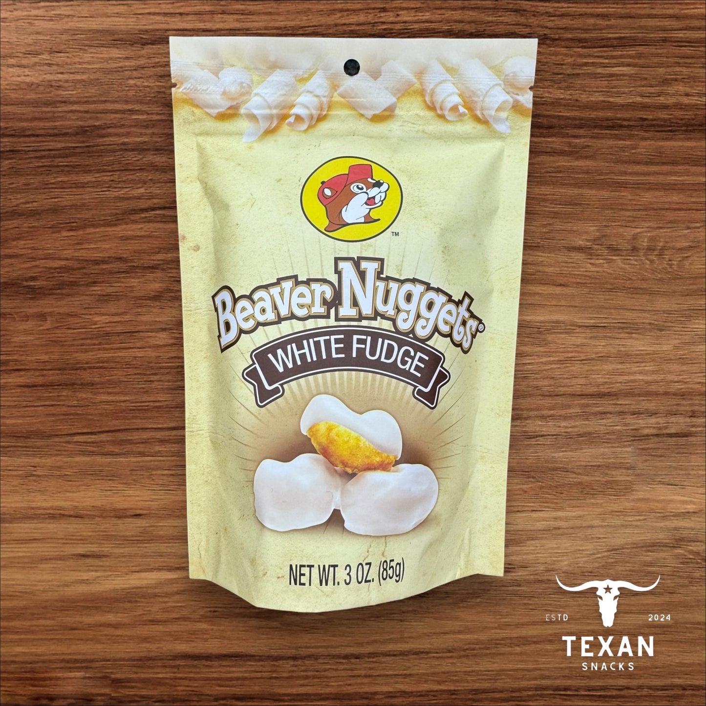 Buc-ee's Beaver Nuggets Chocolate - White Fudge