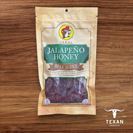 Buc-ee's Jalapeno Honey Beef Jerky - 4 oz