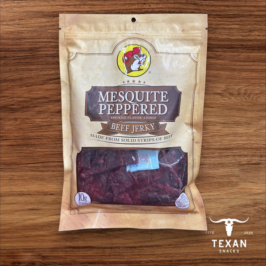 Buc-ee's Mesquite Peppered Beef Jerky - 10 oz