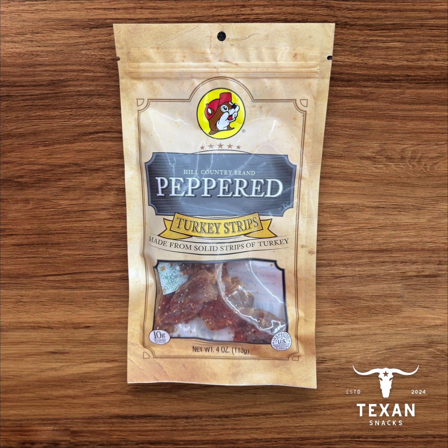 Buc-ee's Peppered Turkey Strips