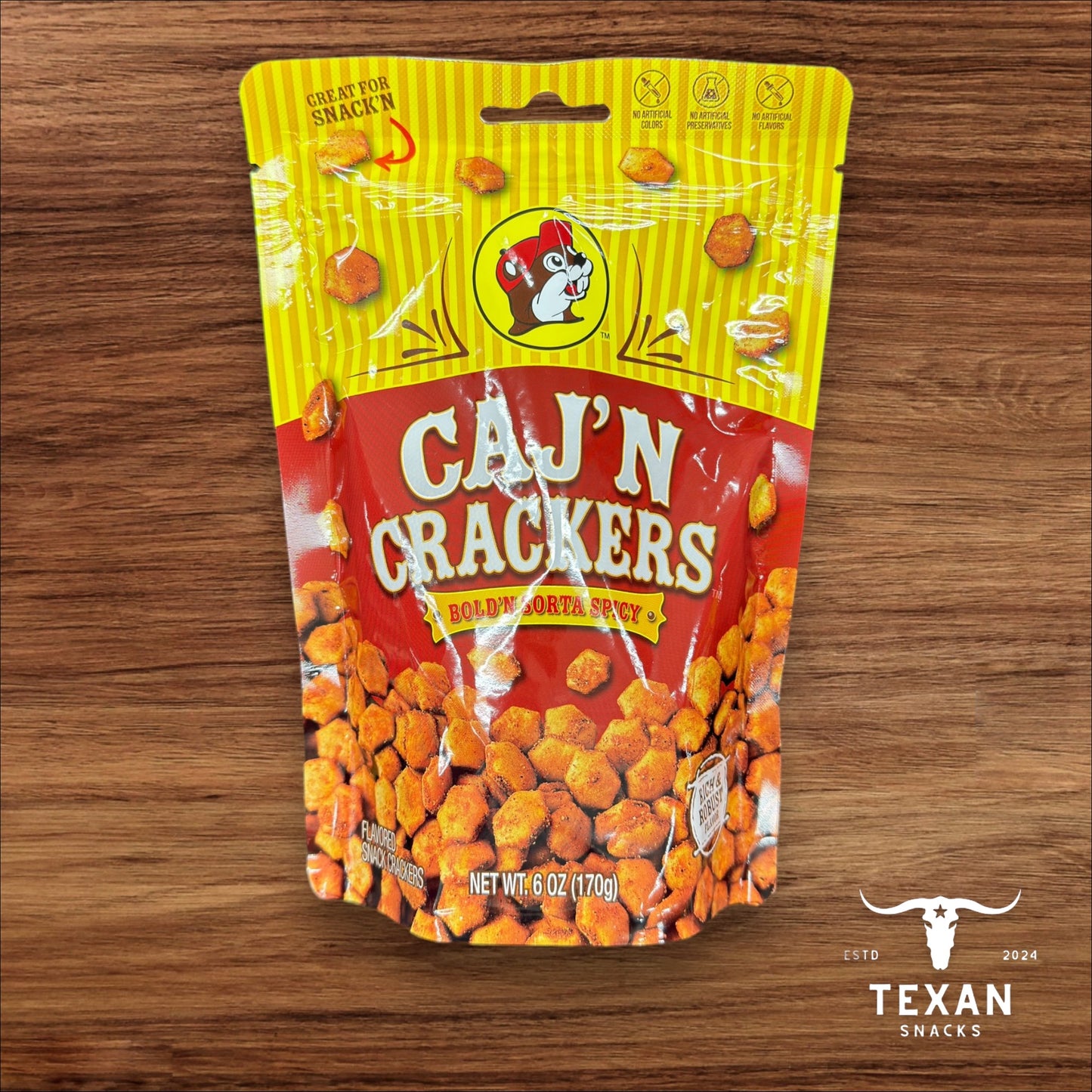 Buc-ee's Crackers - Buc-ee's Caj'n Crackers