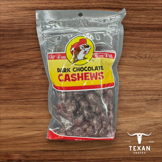 Buc-ee's Dark Chocolate Cashews