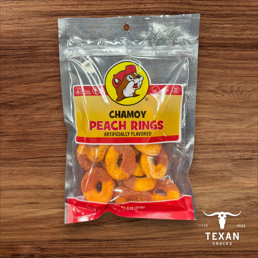 Buc-ee's Chamoy Peach Rings