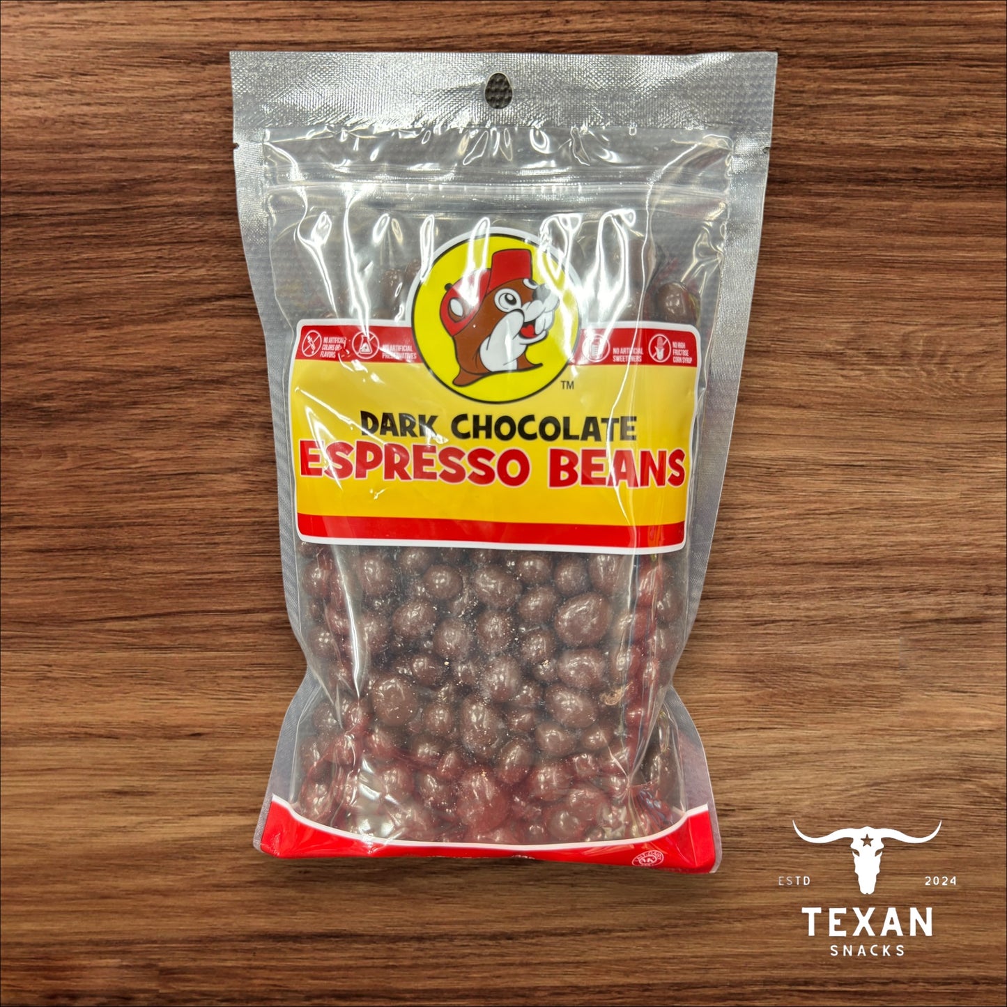 Buc-ee's Dark Chocolate Espresso Beans
