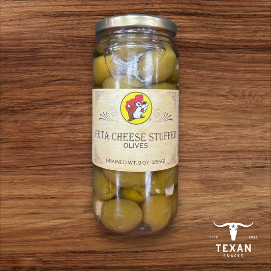 Buc-ee's Feta Cheese Stuffed Olives