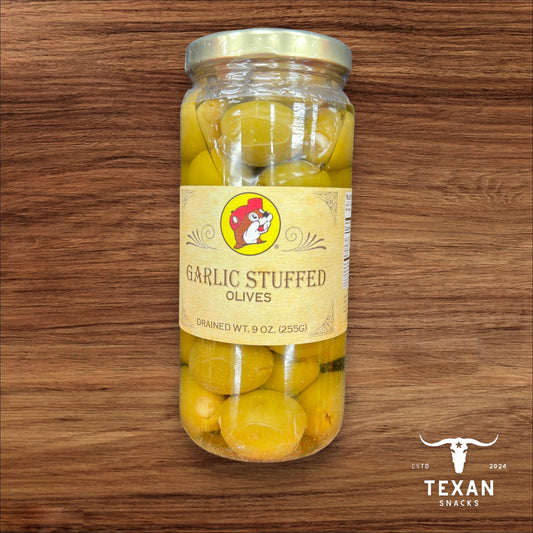 Buc-ee's Garlic Stuffed Olives