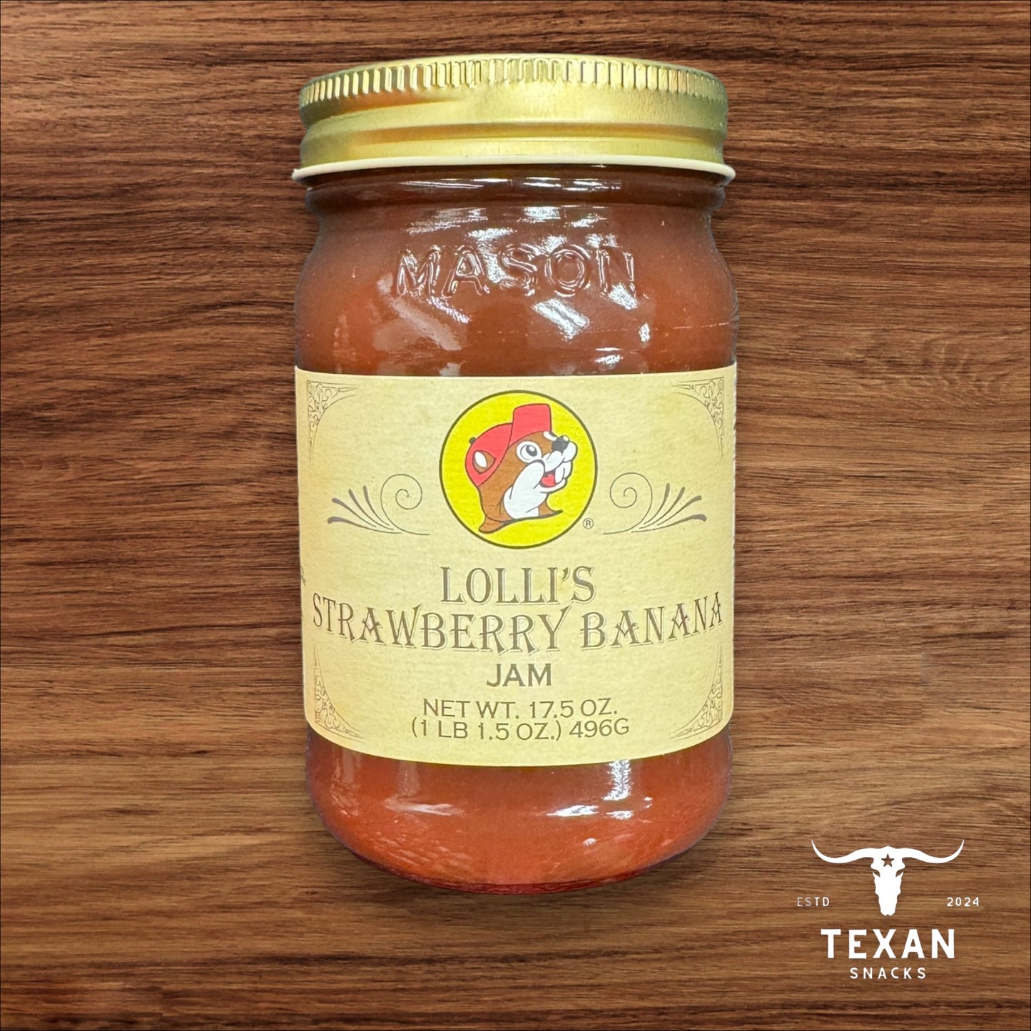 Buc-ee's Lolli's Strawberry Banana Jam