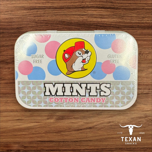 Buc-ee's Cotton Candy Mints