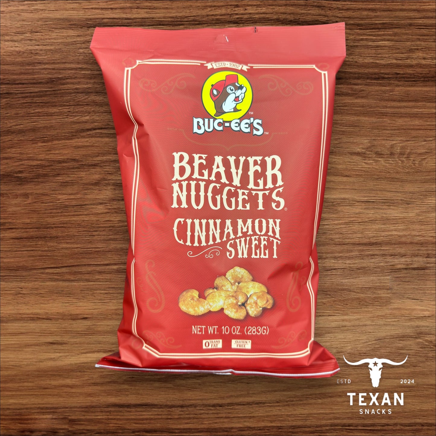 Buc-ee's Beaver Nuggets Cinnamon Sweet - 10 oz