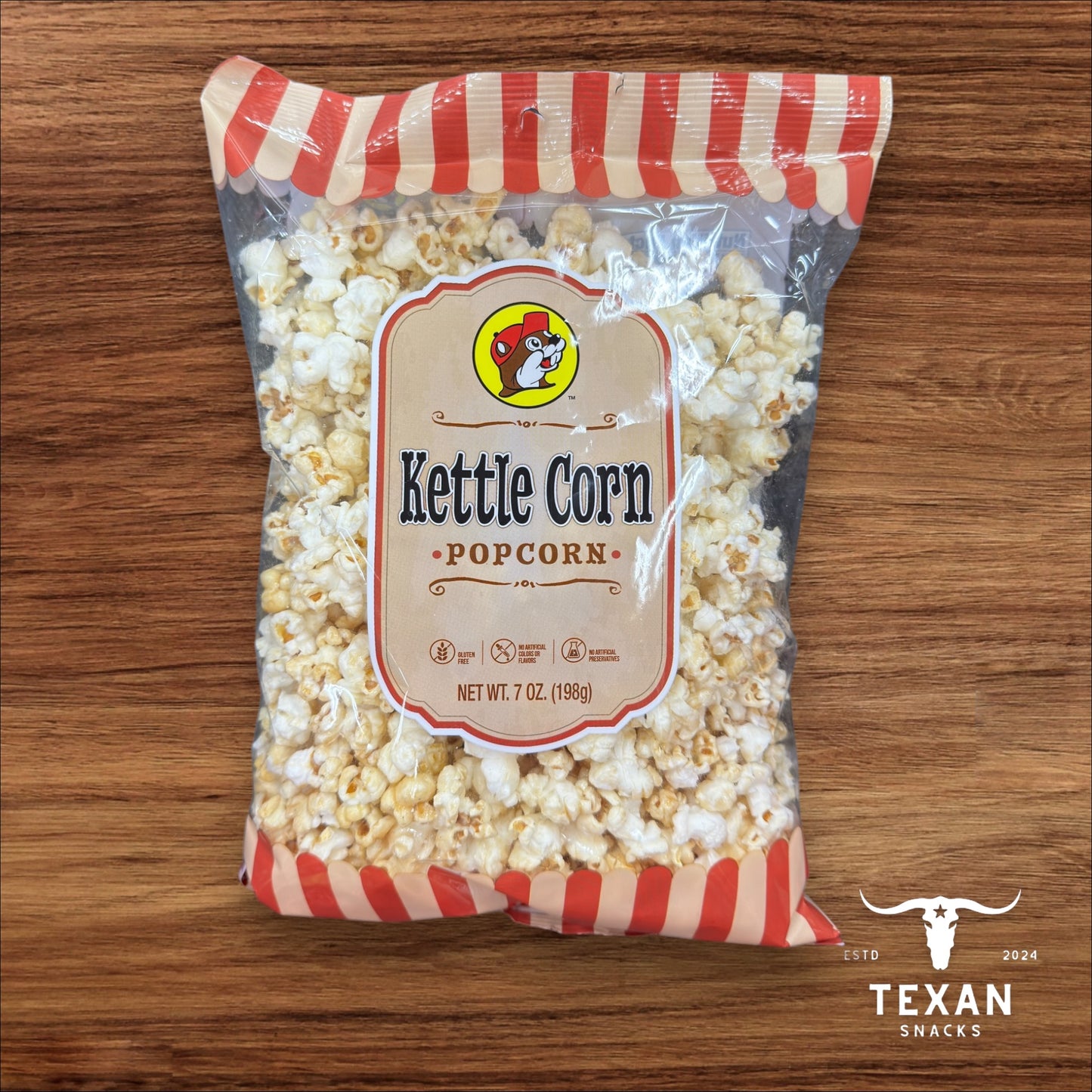 Buc-ee's Kettle Corn Popcorn