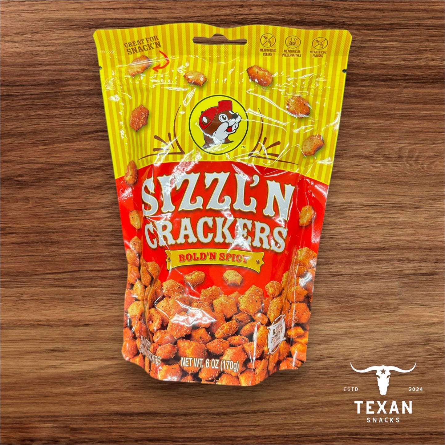 Buc-ee's Crackers - Buc-ee's Sizzl'N Crackers