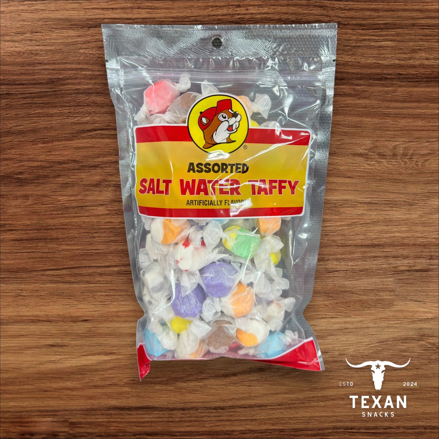 Buc-ee's Salt Water Taffy - Assorted