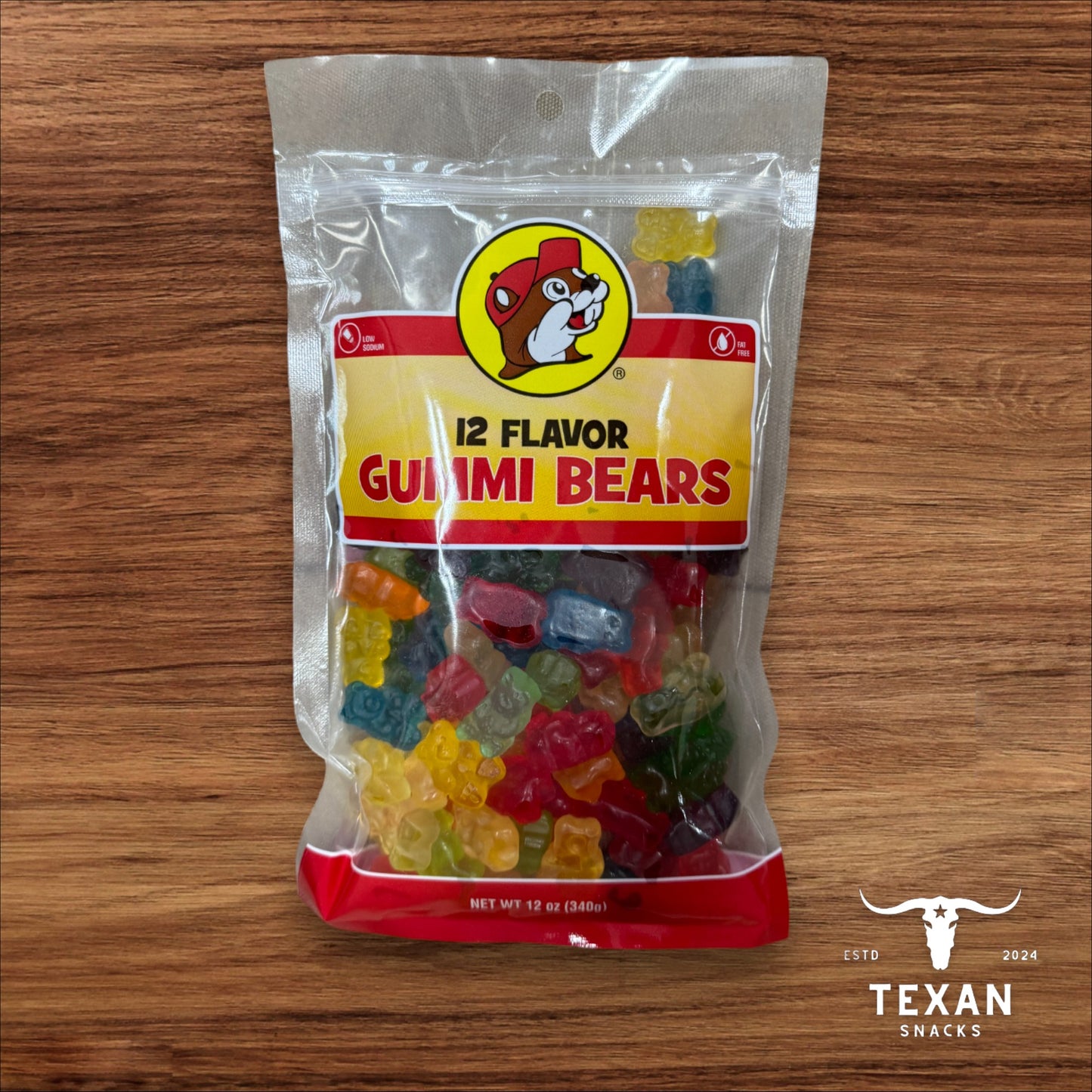 Buc-ee's 12 Flavor Gummi Bears