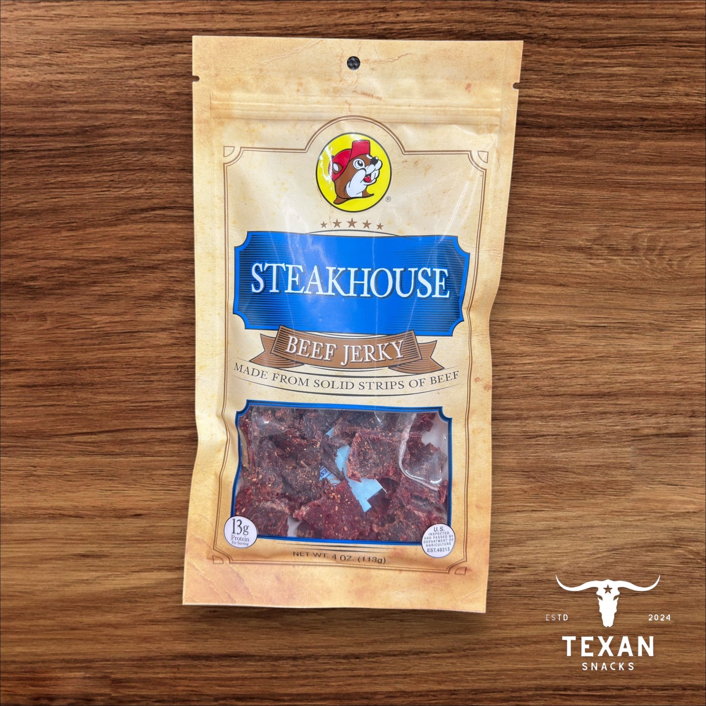 Buc-ee's Steakhouse Beef Jerky