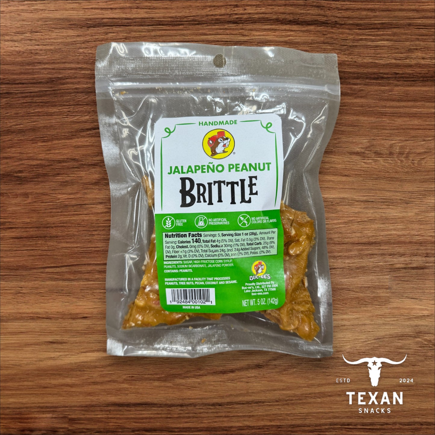 Buc-ee's Brittle - Jalapeno