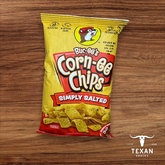 Buc-ee's Corn-ee Chips - Simply Salted