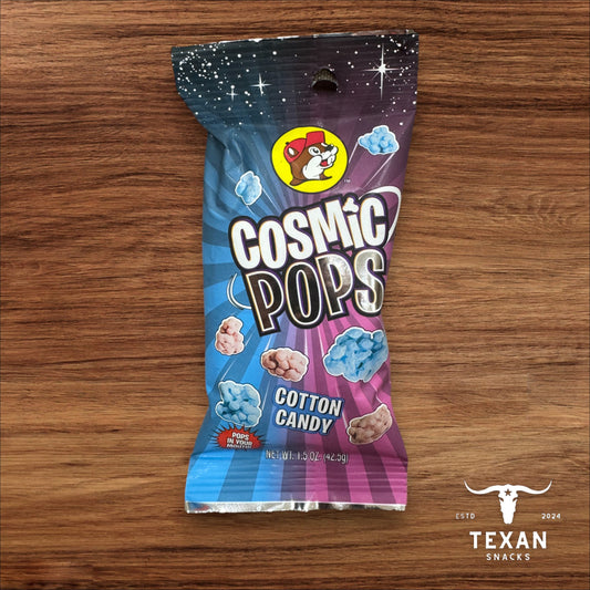 Buc-ee's Cosmic Pops - Cotton Candy