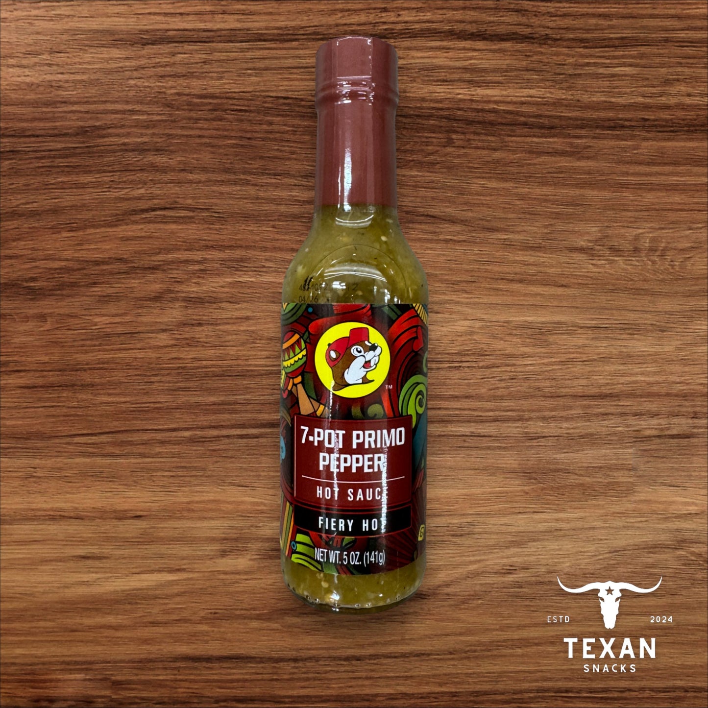 Buc-ee's 7-Pot Primo Pepper Hot Sauce - Fiery Hot