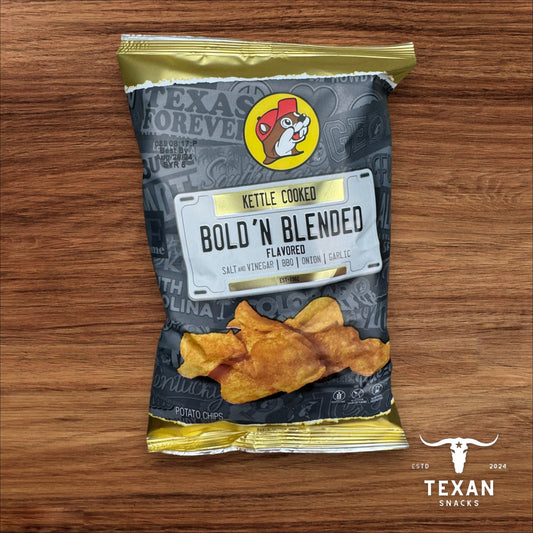 Buc-ee's Kettle Cooked Potato Chips - Bold'N Blended
