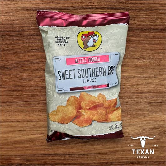 Buc-ee's Kettle Cooked Potato Chips - Sweet Southern BBQ