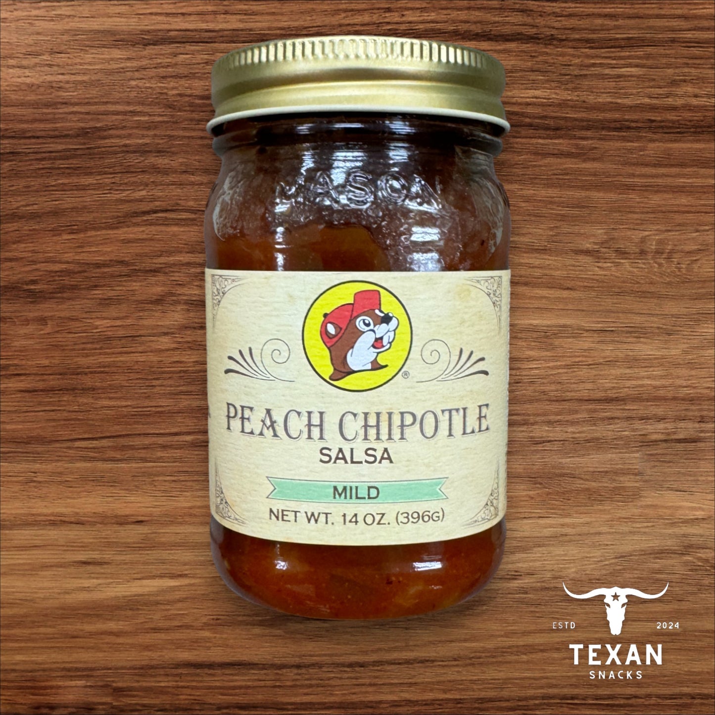 Buc-ee's Peach Chipotle Salsa - Mild