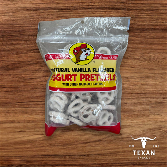 Buc-ee's Yogurt Pretzels - Natural Vanilla